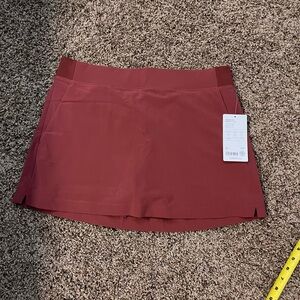 Athleta rose pink Skort size 12 with tags